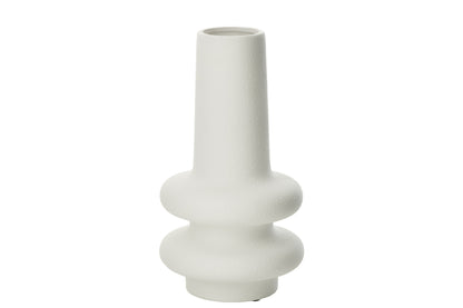 Vase  Lyra Clay White Large