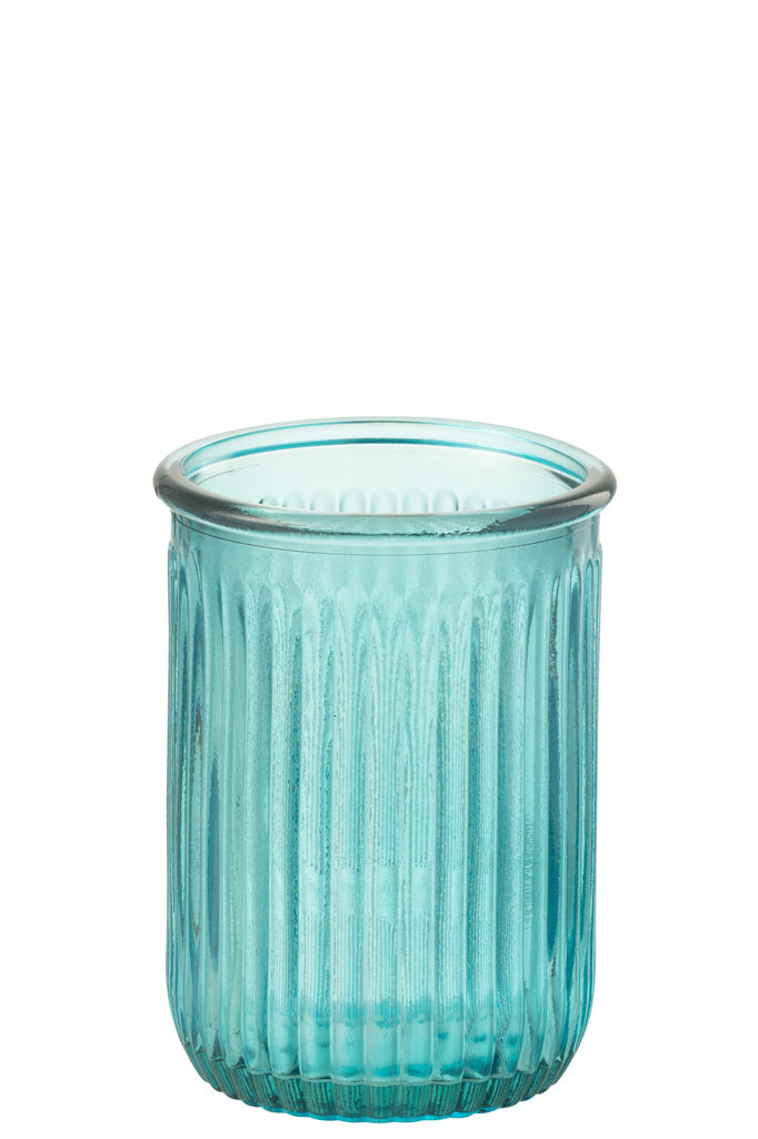 Vaas Stripe Glas Aqua