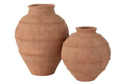 Vasejar Kaia Terracotta