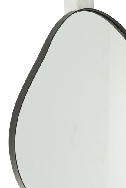 Wall Mirror Extrema Iron/Mirror Black Small