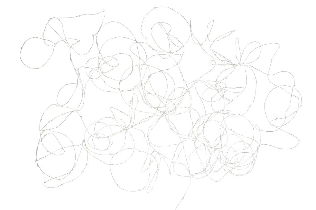 J-Line Christmas Lights Wire 30M Silver 300Led Warm White