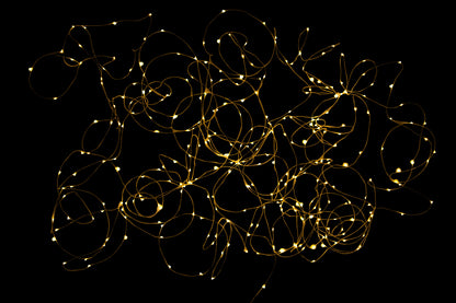 J-Line Christmas Lights Wire 30M Silver 300Led Warm White