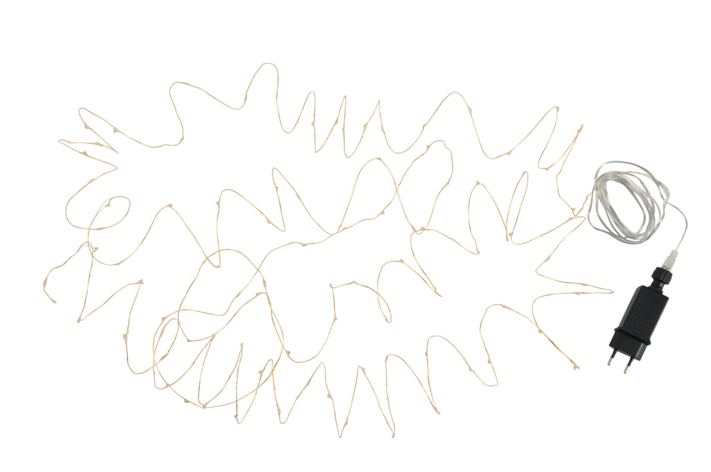 Kerstverlichting Draad 9M Goud 90Led Warm Wit