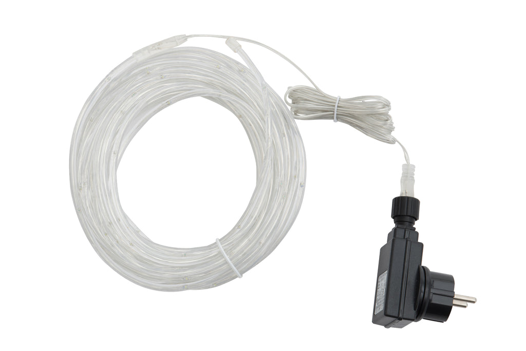 J-Line Christmas Lights 10M In/Outdoor White Plastic