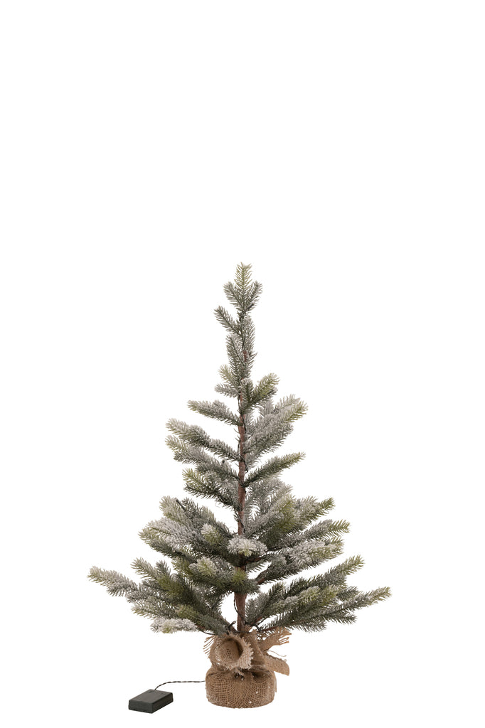 J-Line Kerstboom - kunststof - 81 cm - LED