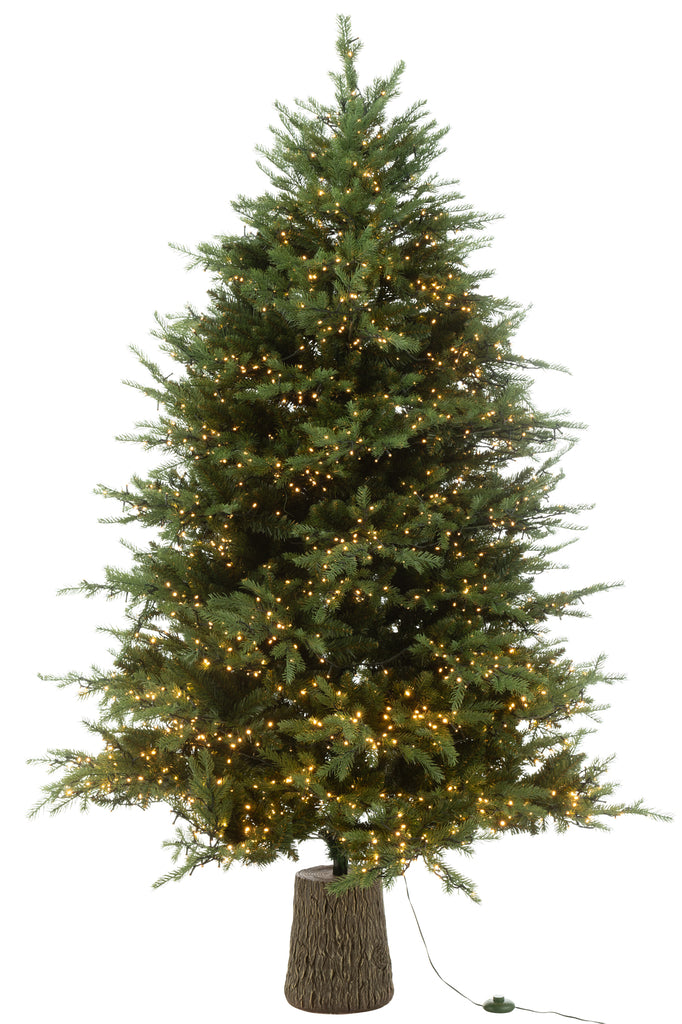 Kerstboom 3000 Ledlampjes Plastic Groen