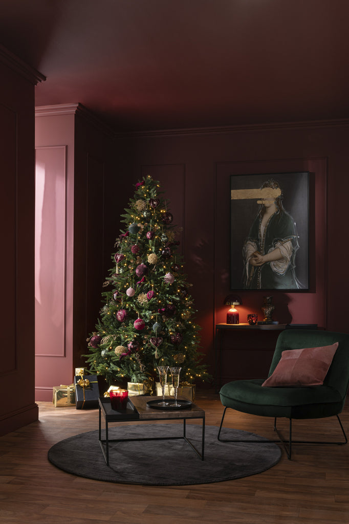 Kerstboom + Leds Extra Plastic Groen
