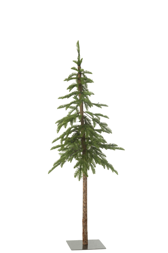 Kerstboom + Led Plastic Groen Klein