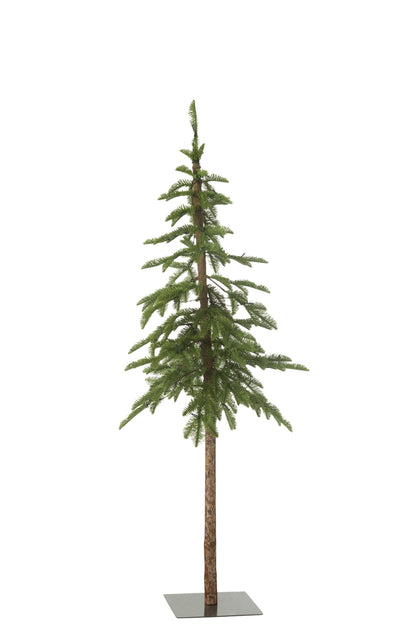 Kerstboom + Led Plastic Groen Klein